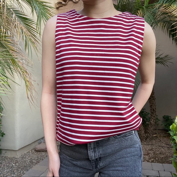 Banana Republic Tops - Large tortoise back button tank